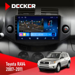 Штатна магнітола Toyota RAV4 2007-2011 Decker D9-008 8x128 DSP 4G