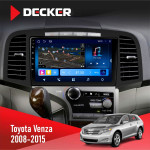 Штатная магнитола Toyota Venza 2008-2015 Decker D9-008 8x128 DSP 4G