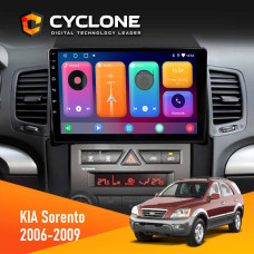  Штатна магнітола KIA Sorento (BL) 2006-2009 Cyclone C9CPL 2x32