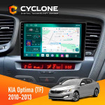 Штатна магнітола KIA Optima (TF) 2010-2013 Cyclone C9-013 4x64 DSP 4G