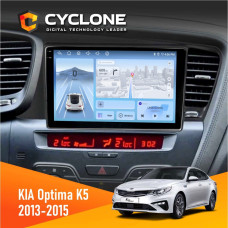 Штатная магнитола Kia Optima K5 2013-2015 Cyclone C9009 4x64, DSP, 4G, 2k