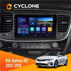  Штатна магнітола Kia Optima K5 2013-2015 Cyclone C9006 4x64, DSP, DVR