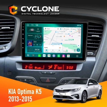 Штатна магнітола Kia Optima K5 2013-2015 Cyclone C9-013 4x64 DSP 4G