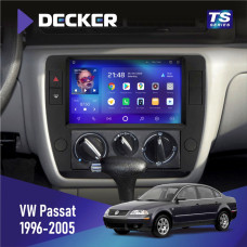 Штатная магнитола Volkswagen Passat 1996-2005 Decker TS9004 TS 6x128, DSP 4G, 2k