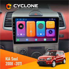  Штатна магнітола Kia Soul AM 2008 - 2011 Cyclone C9CPL 2x32