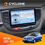 Штатна магнітола KIA Rio (JB) 2005-2011 Black Cyclone C9-012 4x64 DSP 4G