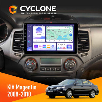 Штатна магнітола KIA Magentis 2008-2010 Universal Cyclone C9-011 4x64, DSP