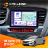 Штатная магнитола KIA Optima (TF) 2010-2013 Cyclone C9-011 4x64, DSP