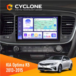 Штатная магнитола Kia Optima K5 2013-2015 Cyclone C9-011 4x64, DSP