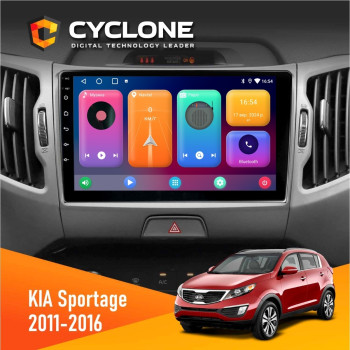  Штатна магнітола KIA Sportage 3 2011-2016 CAN Cyclone C9CPL 2x32