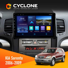  Штатна магнітола KIA Sorento (BL) 2006-2009 Cyclone C9006 4x64, DSP, DVR