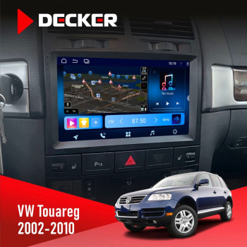Штатная магнитола Volkswagen Touareg 2002-2010 Decker D9-008 8x128 DSP 4G