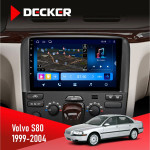 Штатная магнитола Volvo S80 1999-2004 Decker D9-008 8x128 DSP 4G