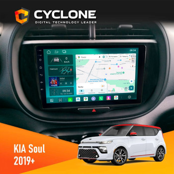 Штатная магнитола KIA Soul 2019 Cyclone C9-013 4x64 DSP 4G