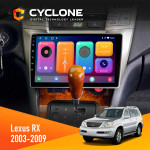 Штатная магнитола Lexus RX 2003-2007 Cyclone C9CPL 2x32