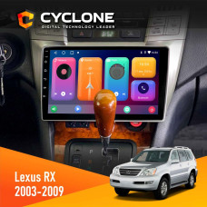  Штатна магнітола Lexus RX 2003-2007 Cyclone C9CPL 2x32