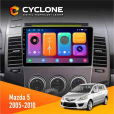  Штатна магнітола Mazda 5 (Premacy) 2005-2010 Cyclone C9CPL 2x32