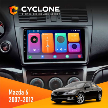 Штатная магнитола Mazda 6 GH 2007 - 2012 Cyclone C9CPL 2x32