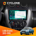 Штатная магнитола Lada Granta 2013-2018 Cyclone C9-013 4x64 DSP 4G