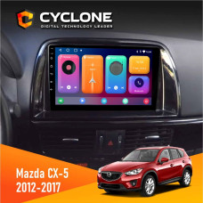  Штатна магнітола Mazda CX-5 2012-2017 Cyclone C9CPL 2x32