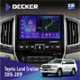 Штатная магнитола Toyota Land Cruiser (200) 2015-2019 Decker TS9004 TS 6x128, DSP 4G, 2k
