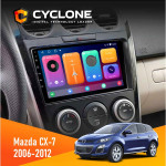 Штатная магнитола Mazda CX-7 2006-2012 Cyclone C9CPL 2x32