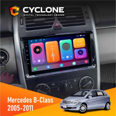  Штатна магнітола Mercedes-Benz B-Class T245 2005-2011 AMP Cyclone C9CPL 2x32