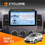 Штатная магнитола Mazda 5 (Premacy) 2005-2010 Cyclone C9-012 4x64 DSP 4G