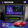 Штатная магнитола Toyota Prius 2009-2016 Decker TS9004 TS 6x128, DSP 4G, 2k