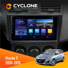  Штатна магнітола Mazda 5 (Premacy) 2010-2015 Cyclone C9006 4x64, DSP, DVR