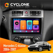  Штатна магнітола Mercedes-Benz C-klasse (W203) 2004-2007 AMP Cyclone C9CPL 2x32