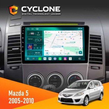 Штатная магнитола Mazda 5 (Premacy) 2005-2010 Cyclone C9-013 4x64 DSP 4G