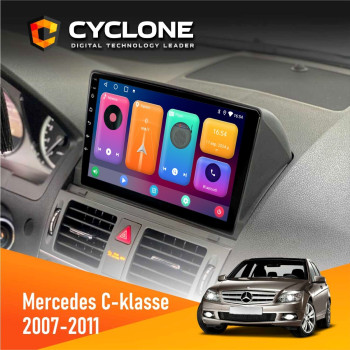  Штатна магнітола Mercedes-Benz C-klasse (W204) 2007-2011 Cyclone C9CPL 2x32