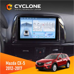 Штатная магнитола Mazda CX-5 2012-2017 Cyclone C9-012 4x64 DSP 4G