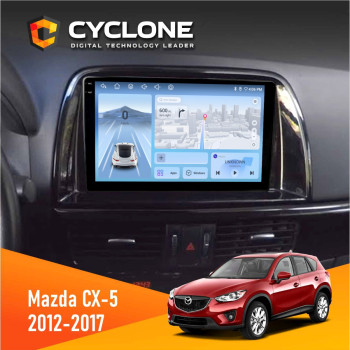 Штатна магнітола Mazda CX-5 2012-2017 Cyclone C9-012 4x64 DSP 4G