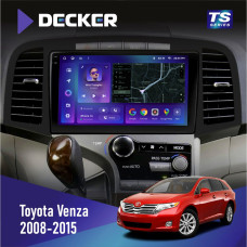 Штатная магнитола Toyota Venza 2008-2015 AMP Decker TS9004 TS 6x128, DSP 4G, 2k