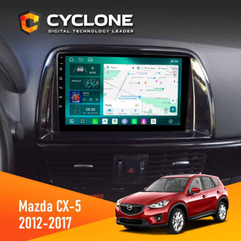 Штатная магнитола Mazda CX-5 2012-2017 Cyclone C9-013 4x64 DSP 4G