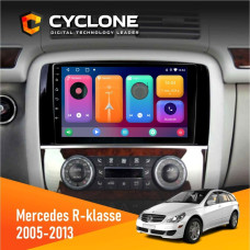  Штатна магнітола Mercedes-Benz R-klasse (W251) 2005-2013 AMP Cyclone C9CPL 2x32