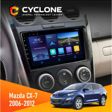  Штатна магнітола Mazda CX-7 2006-2012 Cyclone C9006 4x64, DSP, DVR