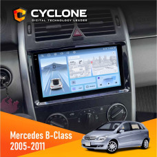 Штатная магнитола Mercedes-Benz B-Class T245 2005-2011 AMP Cyclone C9009 4x64, DSP, 4G, 2k