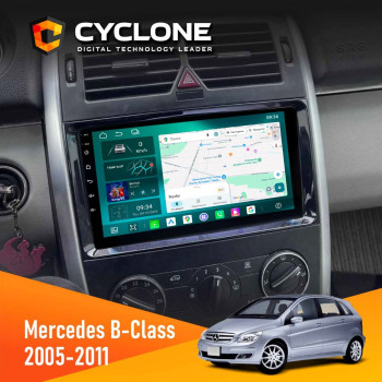 Штатная магнитола Mercedes-Benz B-Class (W245) 2005-2011 Cyclone C9-013 4x64 DSP 4G
