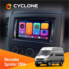  Штатна магнітола Mercedes-Benz Sprinter (W906) 2006+ Cyclone C9CPL 2x32