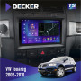 Штатная магнитола Volkswagen Touareg 2002-2010 Decker TS9004 TS 6x128, DSP 4G, 2k
