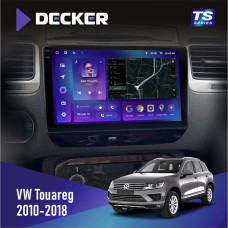 Штатная магнитола Volkswagen Touareg 2010-2018 Decker TS9004 TS 6x128, DSP 4G, 2k