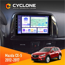 Штатная магнитола Mazda CX-5 2012-2017 Cyclone C9008 4x64, DSP