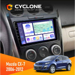 Штатная магнитола Mazda CX-7 2006-2012 Cyclone C9-011 4x64, DSP