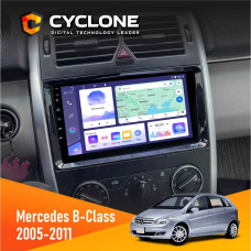 Штатная магнитола Mercedes-Benz B-Class T245 2005-2011 Cyclone C9008 4x64, DSP