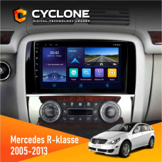  Штатна магнітола Mercedes-Benz R-klasse (W251) 2005-2013 Cyclone C9006 4x64, DSP, DVR