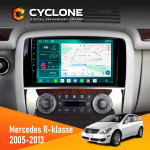 Штатная магнитола Mercedes-Benz R-Class (W251) 2005-2013 AMP Cyclone C9-013 4x64 DSP 4G