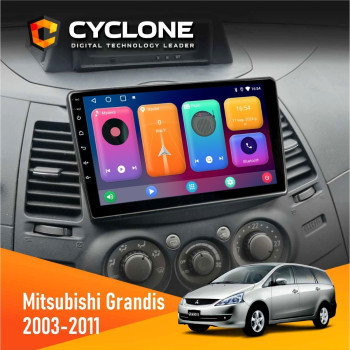  Штатна магнітола Mitsubishi Grandis 2003-2011 Cyclone C9CPL 2x32